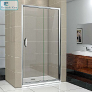 Душевая дверь раздвижная GOOD DOOR INFINITY WTW-120-C-CH (120*185 см) стекло прозрачное 6 мм