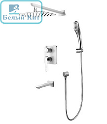 Душевая система LEMARK LM4922CW Melange встраиваемая