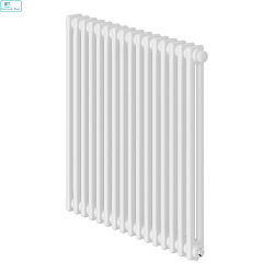 Дизайн-радиатор Royal Thermo Insignia VC2050 - 16 секц. RAL9016 нижнее подкл. при Δt70-992 Вт 9,92м2