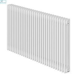 Дизайн-радиатор Royal Thermo Insignia C3050 - 30 секц.RAL9016 боковое подкл. при Δt70-2550 Вт 25.5м2
