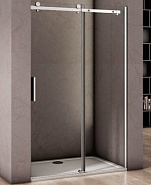 Душевая дверь раздвижная GOOD DOOR ALTAIR WTW-120-C-CH прозрачное стекло 8 мм