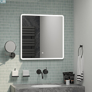 Зеркало MIRSANT "Spectr "80*80 см с подсветкой