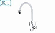 Смеситель для кухни LEMARK LM3075C-White "Комфорт"