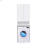 Шкаф навесной АКВАТОН "ЛОНДРИ" белый, для стиральной машины 1A260503LH010