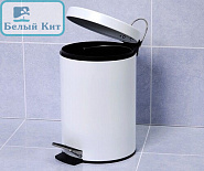 Ведро для мусора WK 5л K-635 WHITE