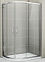 Душевое ограждение GOOD DOOR INFINITY R-120-G-CH (120*80*185 см) стекло матовое 6 мм