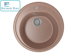 Мойка ML-GM11 круглая, терракотовая (307), 500мм