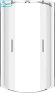 Душевое ограждение GOOD DOOR Galaxy R-TD-90-C-CH (900 x900 x 1950 мм) прозрачное стекло 6 мм