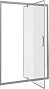 Душевая дверь распашная GOOD DOOR Orion WTW-PD-90-C-CH (900*1850мм) стекло прозрачное 6 мм