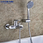 Смеситель для ванны LEDEME L3234 с душевым комплектом