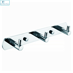 Крючки AZARIO AZ-1513 NESSY Хром 3 крючка