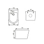 Биде подвесное IDDIS Calipso CALRW02i82 