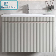 Тумба Velvex подвесная Alba 800-0-1 БЕЗ раковины Modul 80