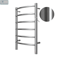 ПС Терминус «Классик» (400*650) П6, электрический, диммер справа, скрытый крепеж справа/слева, Сатин