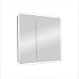 Зеркало-шкаф Континент "Reflex Led"  80x80 см с подсветкой по периметру