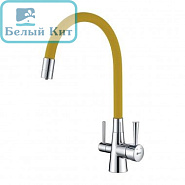 Смеситель для кухни LEMARK LM3075C-Yellow "Комфорт" хром , желтый