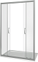 Душевая дверь раздвижная GOOD DOOR INFINITY WTW-TD-170-G-CH (170*185 см) стекло матовое 6 мм