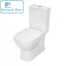 Унитаз-компакт SANITA LUXE "QUADRO" с сиденьем дюропласт с микролифтом SLIM