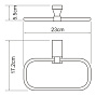 Держатель для полотенца WK K-3260 Abens кольцо