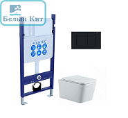 Комплект инсталляции с унитазом AQUATEK ЛИБРА AQ1148N-00+INS-0000014+KDI-0000012+KKI-0000002