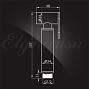Лейка гигиеническая ELGHANSA BM-06-Steel с держателем