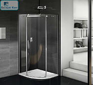 Душевое ограждение GOOD DOOR Galaxy R-90-C-CH (900 x900 x 1950 мм) прозрачное стекло 6 мм
