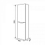 Пенал IDDIS подвесной CLOUD  40 см белый CLO40W0i97