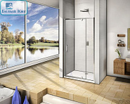 Душевая дверь распашная GOOD DOOR Orion WTW-PD-120-C-CH (1200*1850мм) стекло прозрачное 6 мм