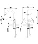 Смеситель для раковины LEMARK LM6547 PARTNER