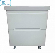 Тумба СТИЛЬ напольная "АРФА 60/2"  без подсветки с раковиной FEST-60