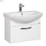 Тумба  АКВАТОН подвесная "АРИЯ-65" белая БЕЗ раковины Смайл-65