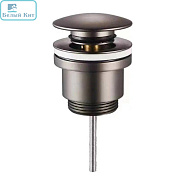 Выпуск для раковины Rose RS31T графит