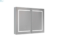 Зеркало-шкаф AQUATEK AQ7904-MLC  90*70 с подсветкой и подогревом