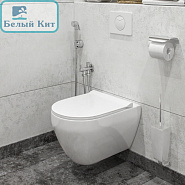 Унитаз подвесной Gesso "Деймос" HOME De Luxe белый сиденье дюропласт с микролифтом