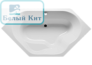 Ванна RIHO акриловая "WINNIPEG" 145х145х46 на каркасе 