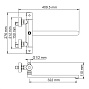 Смеситель для ванны WasserKraft BERKEL 4822L термостат