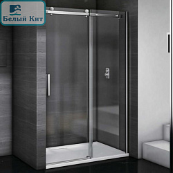 Душевая дверь раздвижная GOOD DOOR Galaxy WTW-160-C-CH (160*195 см) стекло 6 мм профиль хром 
