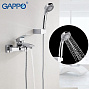 Смеситель для ванны GAPPO G3007 хром