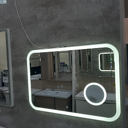 Зеркало AZARIO "Эльза" 800*550 сенсорный выключатель